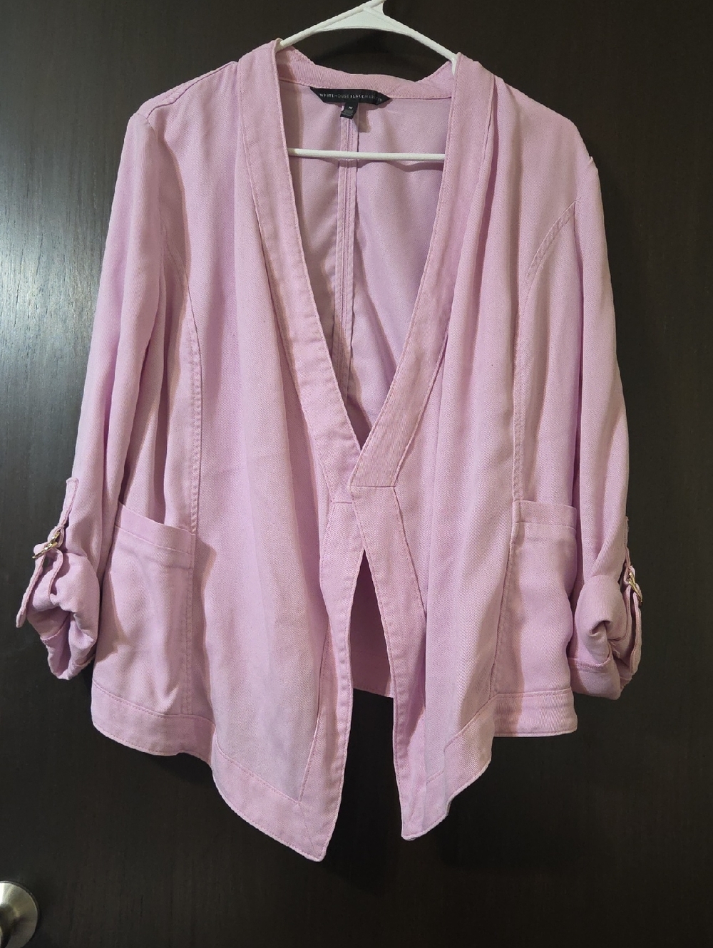 White House Black Market pink jacket Medium